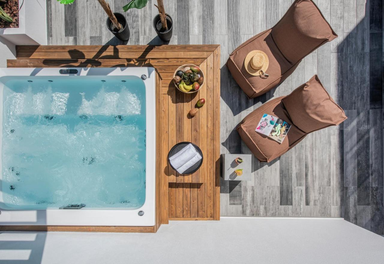 Maison Aqua Suite With Private Mini Pool Jacuzzi Hersonissos  Exterior photo