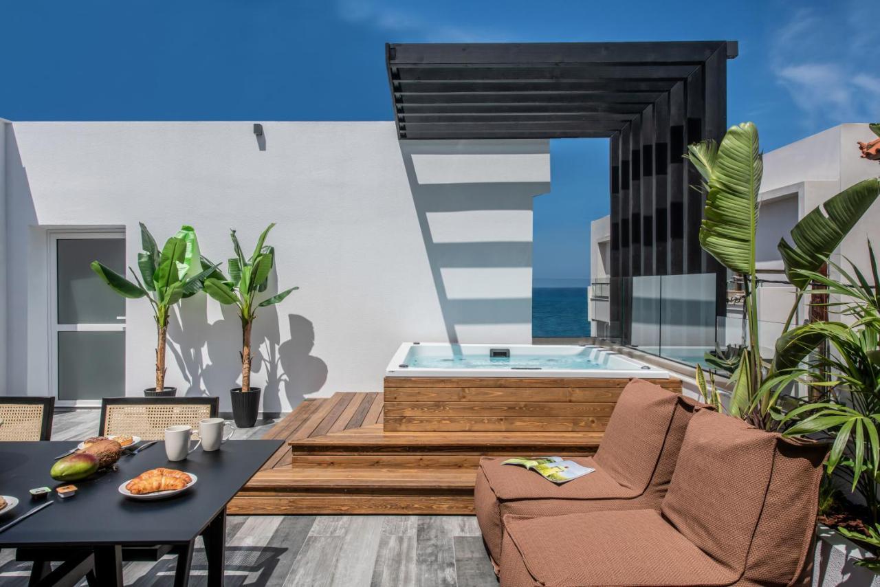 Maison Aqua Suite With Private Mini Pool Jacuzzi Hersonissos  Exterior photo